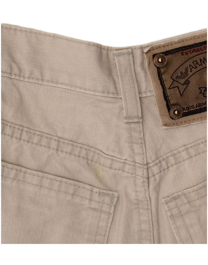 Armani koniske jeans til kvinder W27 L26 grå bomuld