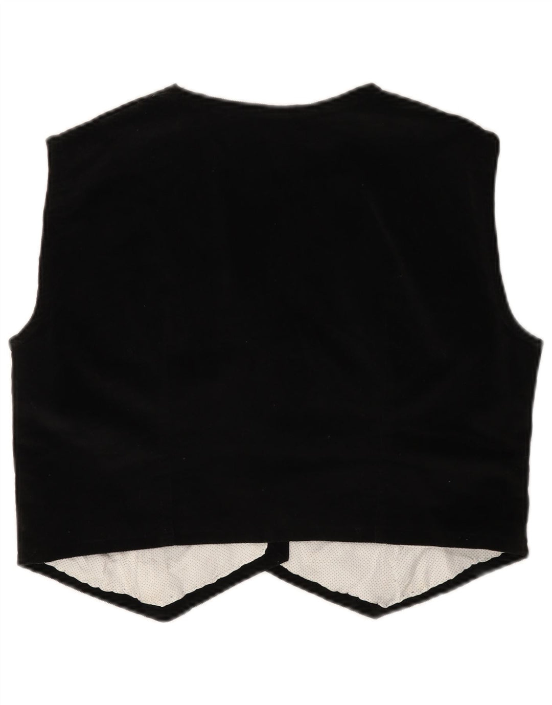 VINTAGE Damevest UK 10 Lille Sort