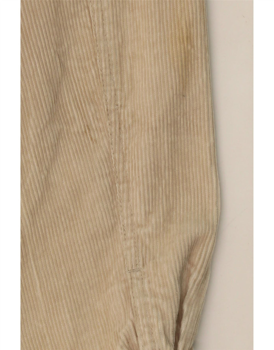 FLASH LIGHTS Womens Corduroy Jacket UK 12 Medium  Beige Cotton