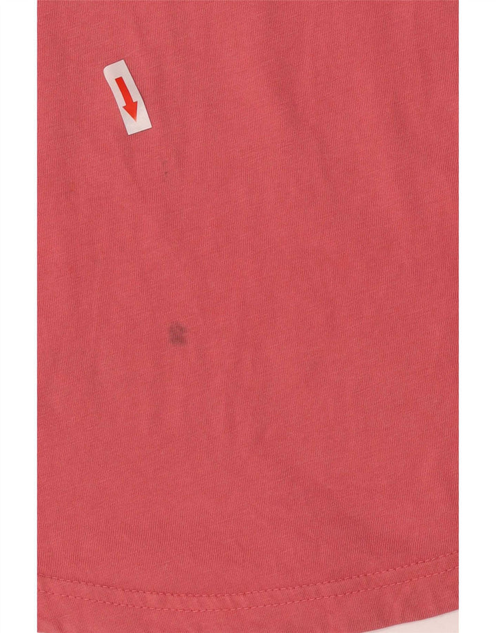 Adidas Dame Grafisk Vest Top UK 10 Small Pink
