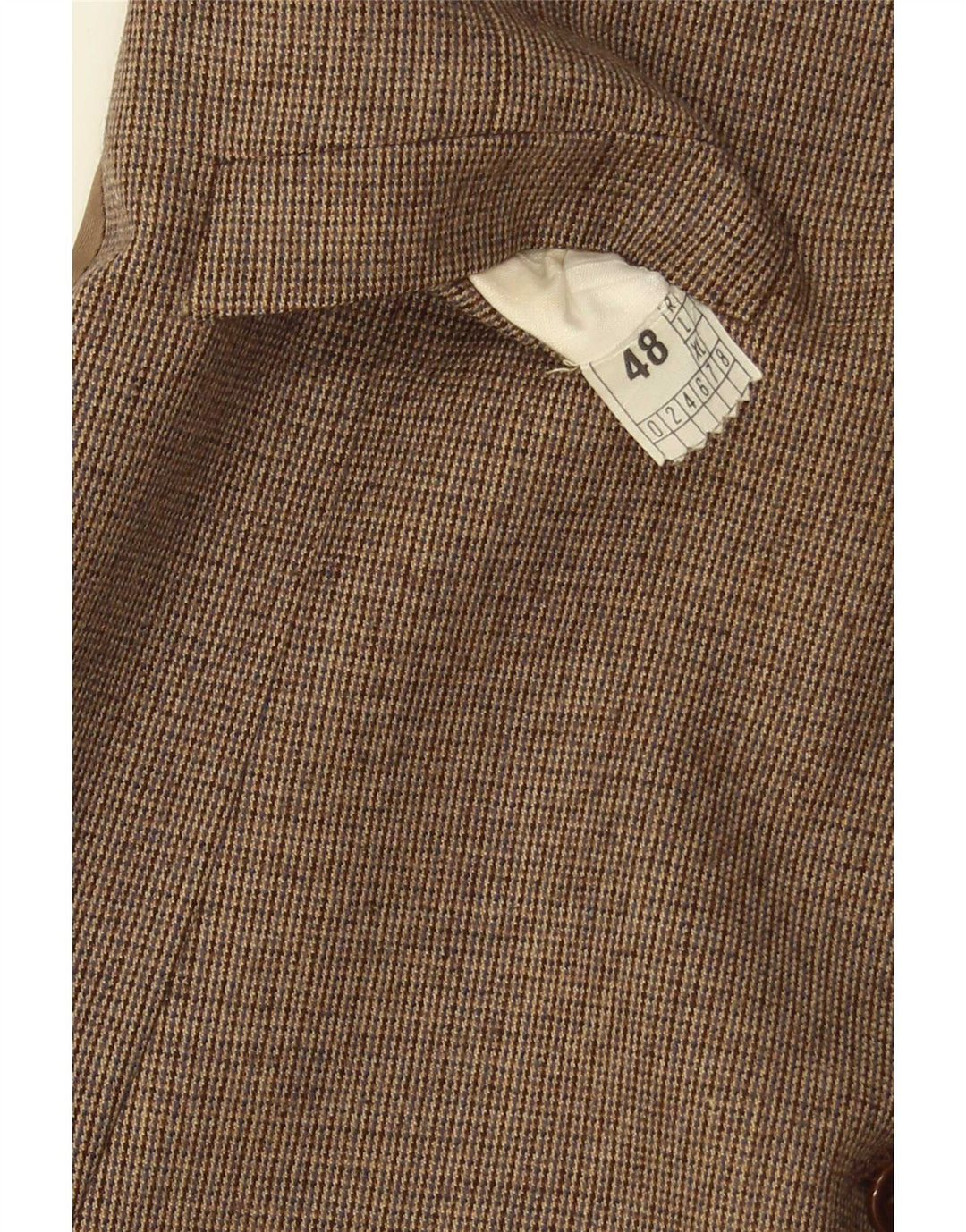 Vintage herrevest IT 48 Lille Brun
