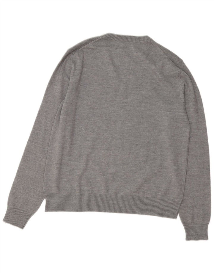 Marlboro Classics Herre Crew Neck Jumper Sweater Medium Grå