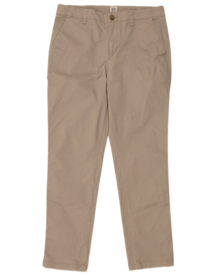 Gap Dame Slim Chino Bukser US 4 Small W30 L27 Beige
