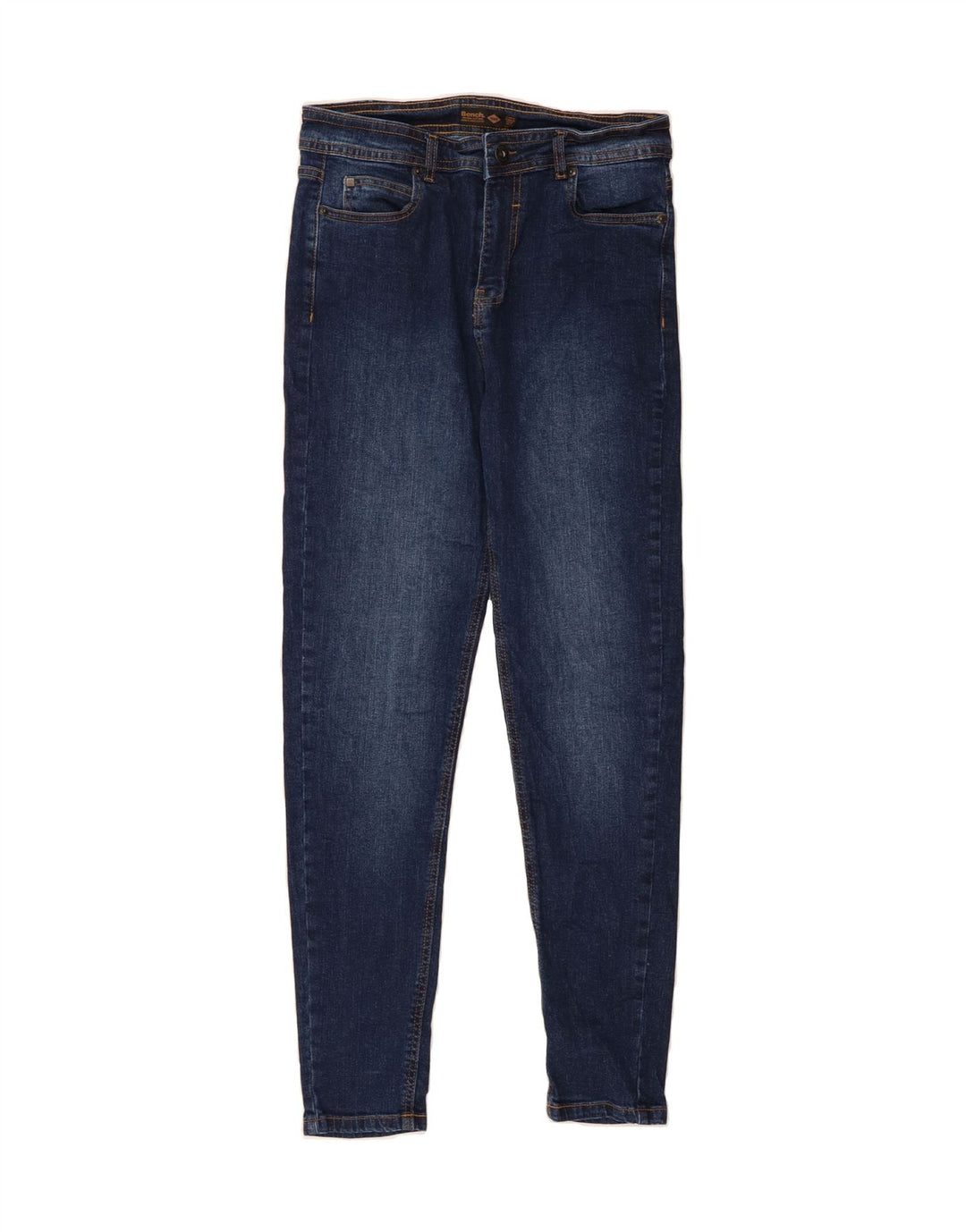 BENCH Womens Skinny Jeans UK 14 Medium W30 L30 Blue Cotton Vintage Bench and Second-Hand Bench from Messina Hembry 