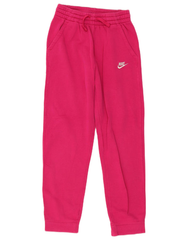 Nike Girls Standard Fit træningsdragt Bukser Joggers 13-14 år XL Pink