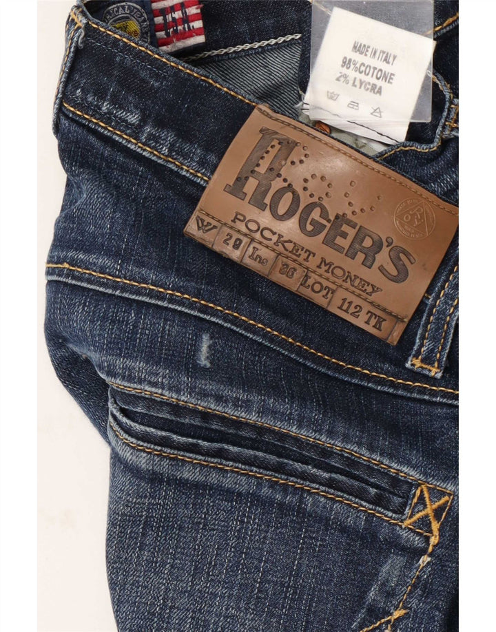 Roy Rogers Dame Slim Jeans W29 L30 Blå Bomuld