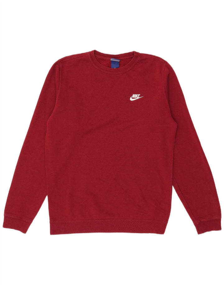 Nike Sweatshirt til mænd, lille rød bomuld