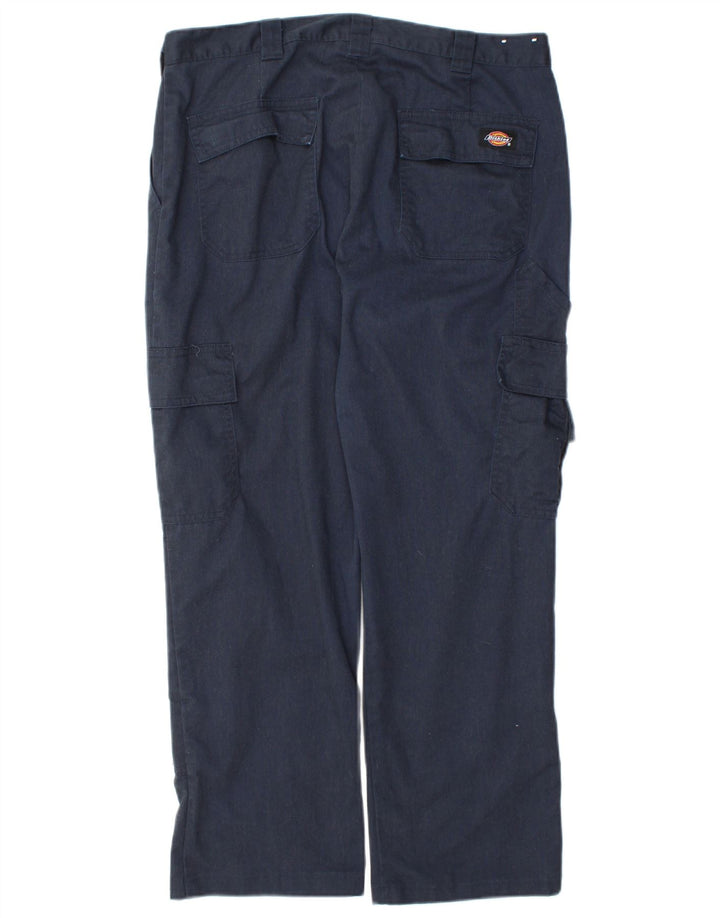 Dickies Herre Straight Cargo Bukser UK 14 Medium W32 L26 Navy Blue