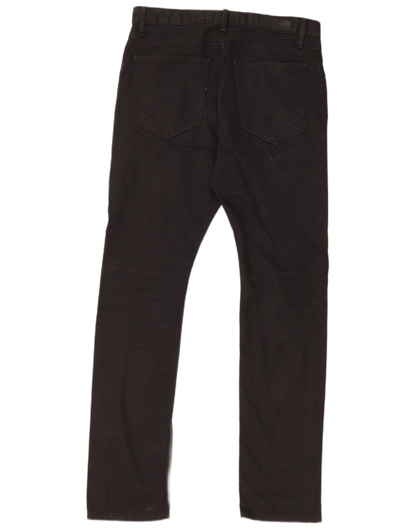 Marks & Spencer Herre Autograph Slim Jeans W32 L33 Sort Bomuld