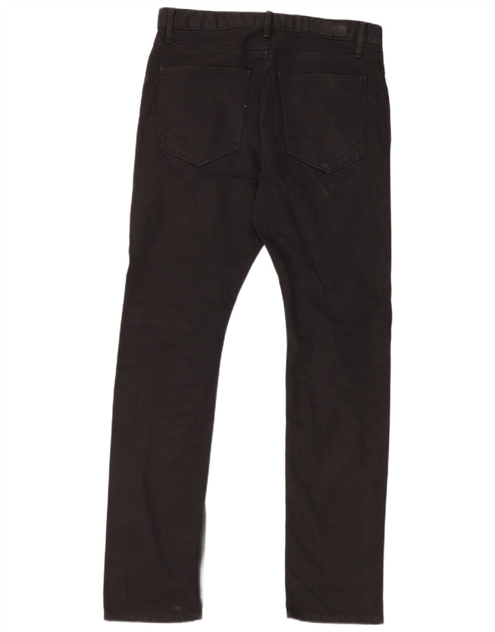 Marks & Spencer Herre Autograph Slim Jeans W32 L33 Sort Bomuld