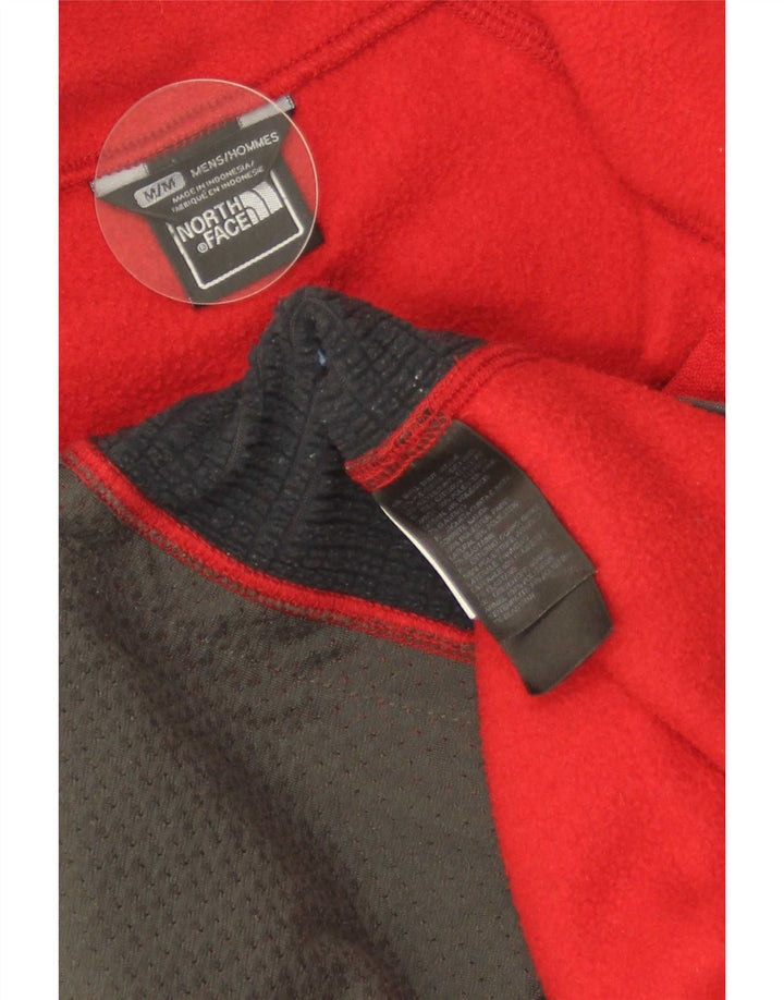 The North Face Herre Fleecejakke UK 38 Medium Rød Polyester Sports