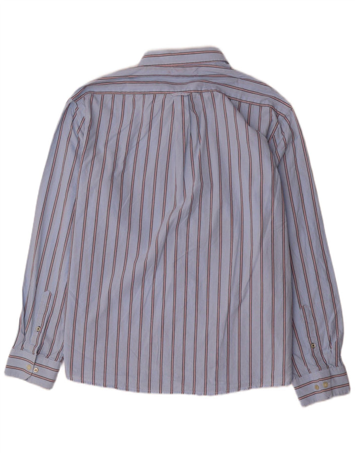 IZOD herreskjorte 2XL blå nålestribet bomuld