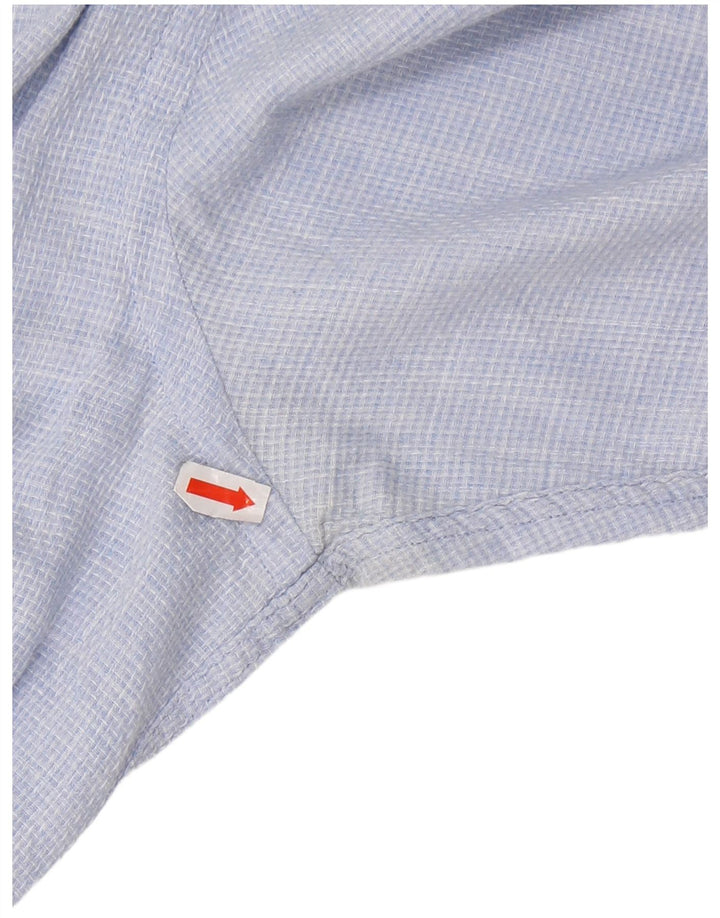 Massimo Dutti Herreskjorte Stor Blå Bomuld