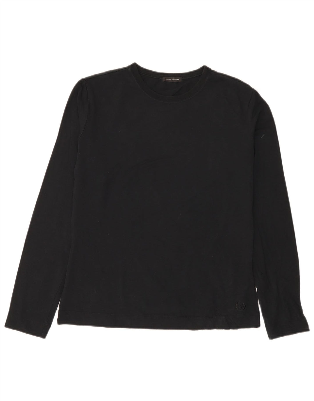 SERGIO TACCHINI Dame Top Langærmet UK 14 Medium Sort