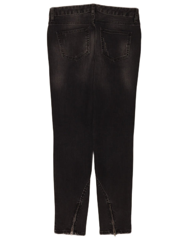 Massimo Dutti Dame Skinny Jeans EU 36 XS W26 L29 Sort