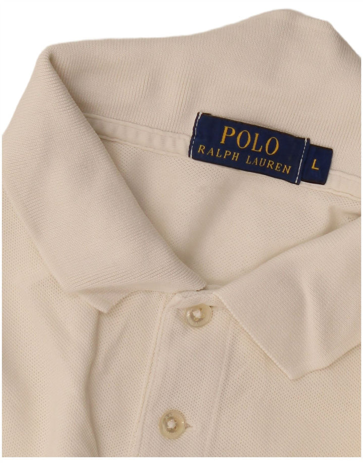 Polo Ralph Lauren Herre Polo Shirt Large White Classic
