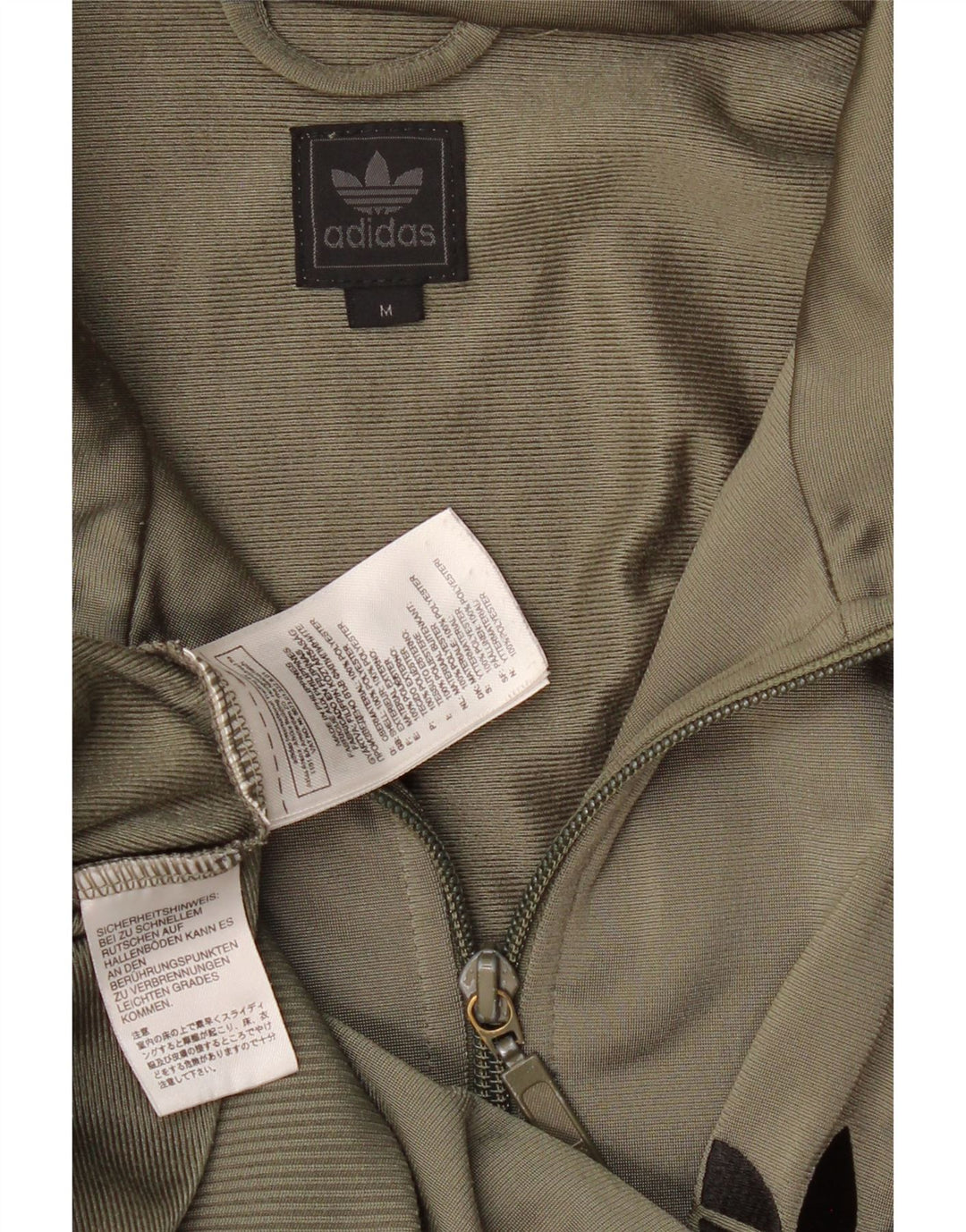 Adidas Træningsdragt til mænd Topjakke Medium Khaki Polyester