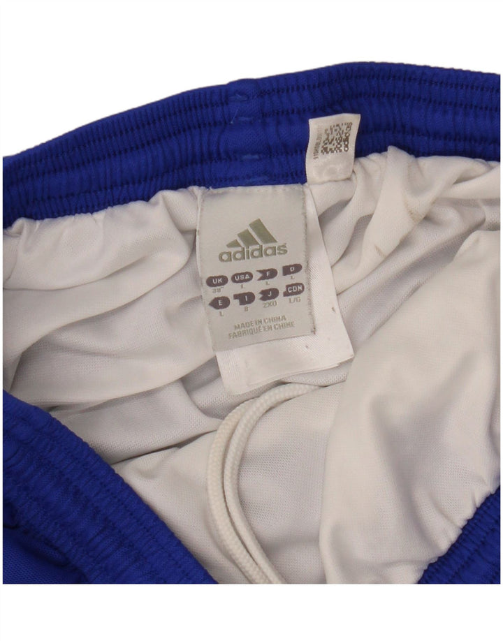 Adidas Sportsshorts til mænd store blå polyester