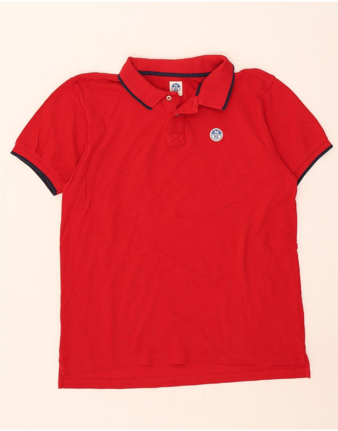 North Sails Herre Grafisk Polo Shirt XL Rødstribet