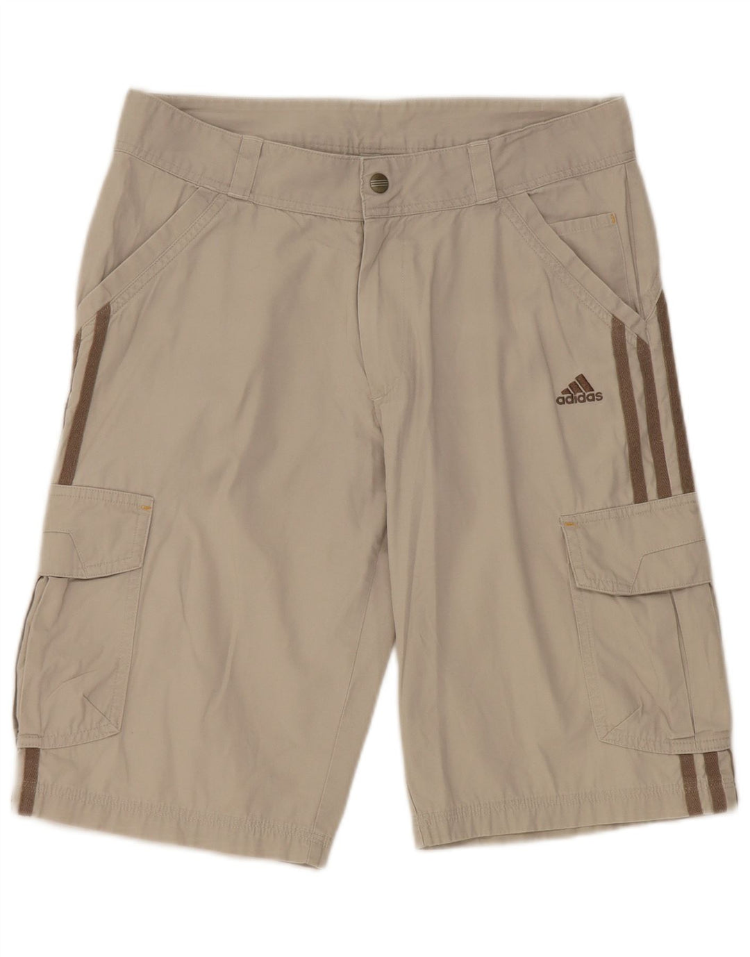 ADIDAS Cargo Shorts til drenge 13-14 år W30 Grå bomuld