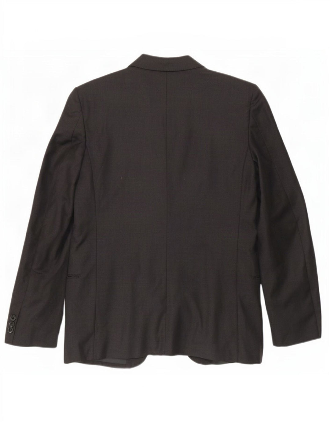 Valentino Herre 1 Knap Blazer Jakke IT 48 Medium Grey Virgin Wool