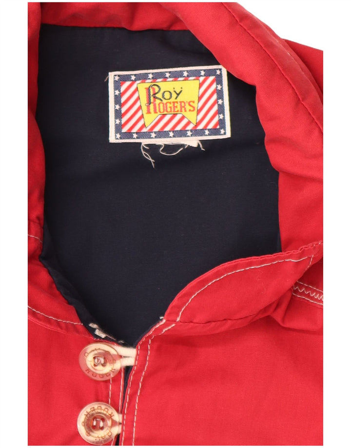 Roy Rogers Herre Hooded Gilet UK 38 Medium Red