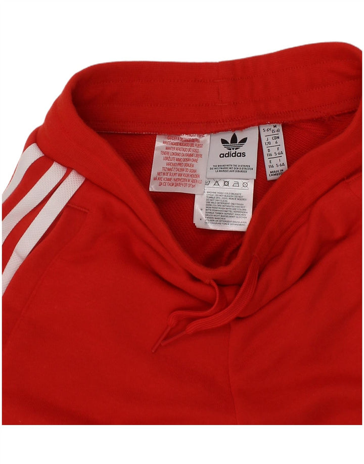 Adidas drenge sportsshorts 5-6 år rød bomuld