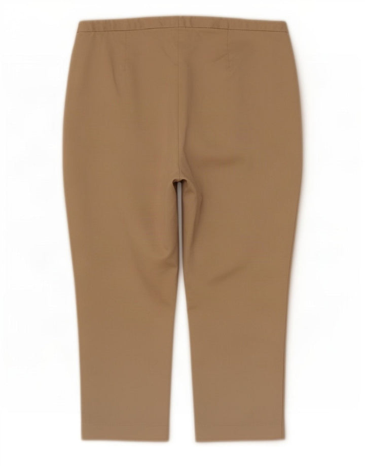 Marks & Spencer Dame Capri Bukser W32 L18 Beige