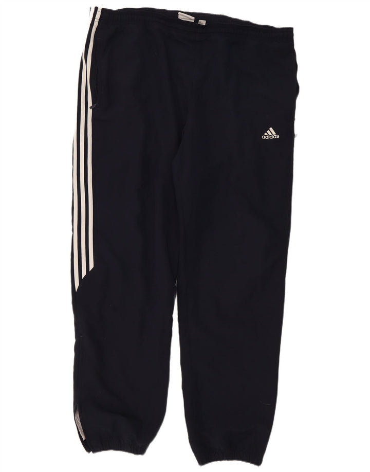 Adidas Herre træningsdragt Bukser Joggers Large Navy Blue Polyester