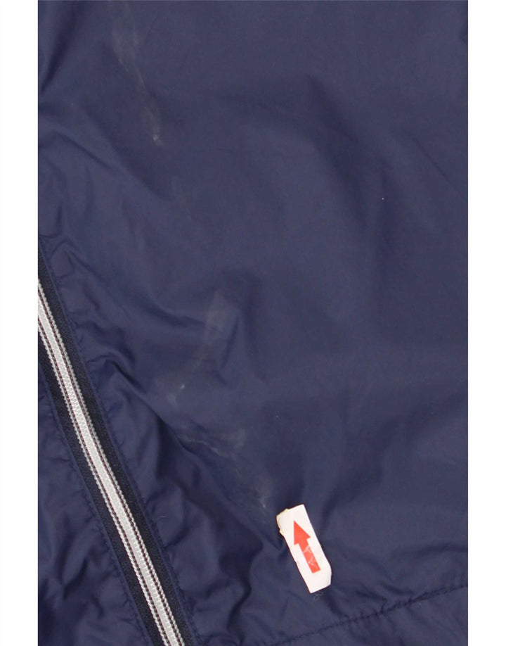 Jack & Jones Regnjakke med hætte til mænd UK 44 2XL Navy Blue
