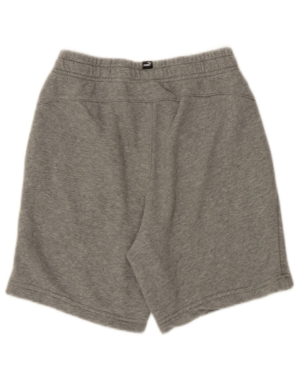 Puma Sportsshorts til drenge 13-14 år Grå Flecked Bomuld