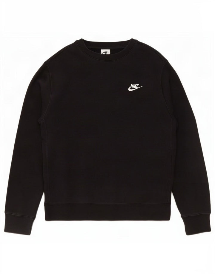 Nike Sweatshirt til mænd, lille sort bomuld
