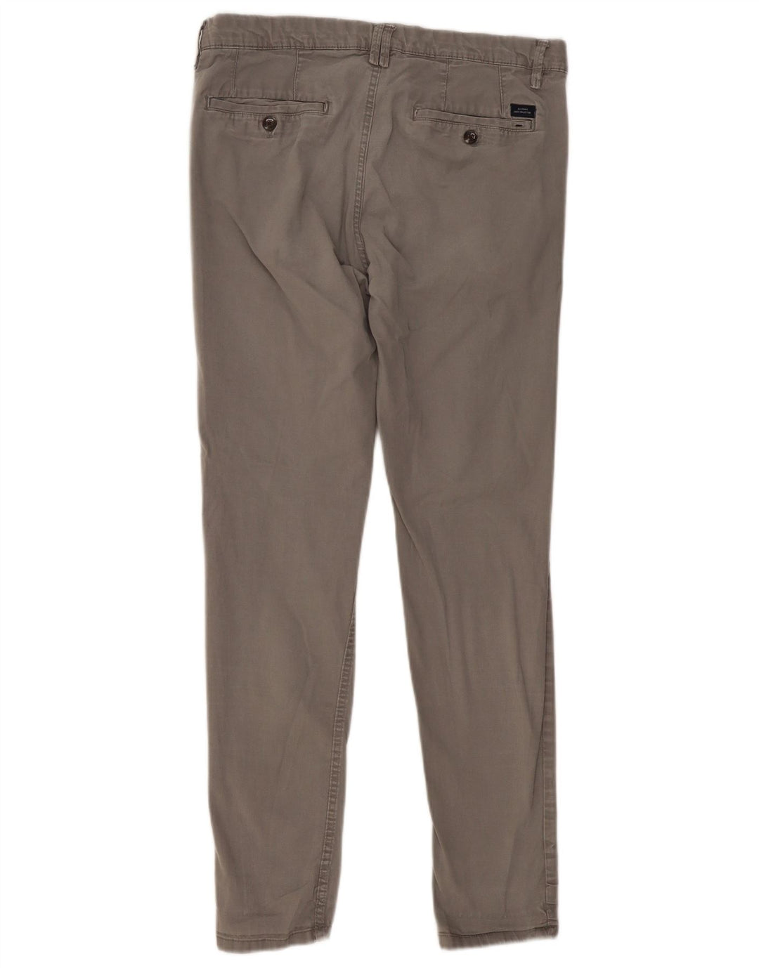 Zara Herre Slim Chino Bukser EU 40 Medium W31 L29 Grå