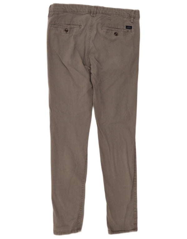 Zara Herre Slim Chino Bukser EU 40 Medium W31 L29 Grå