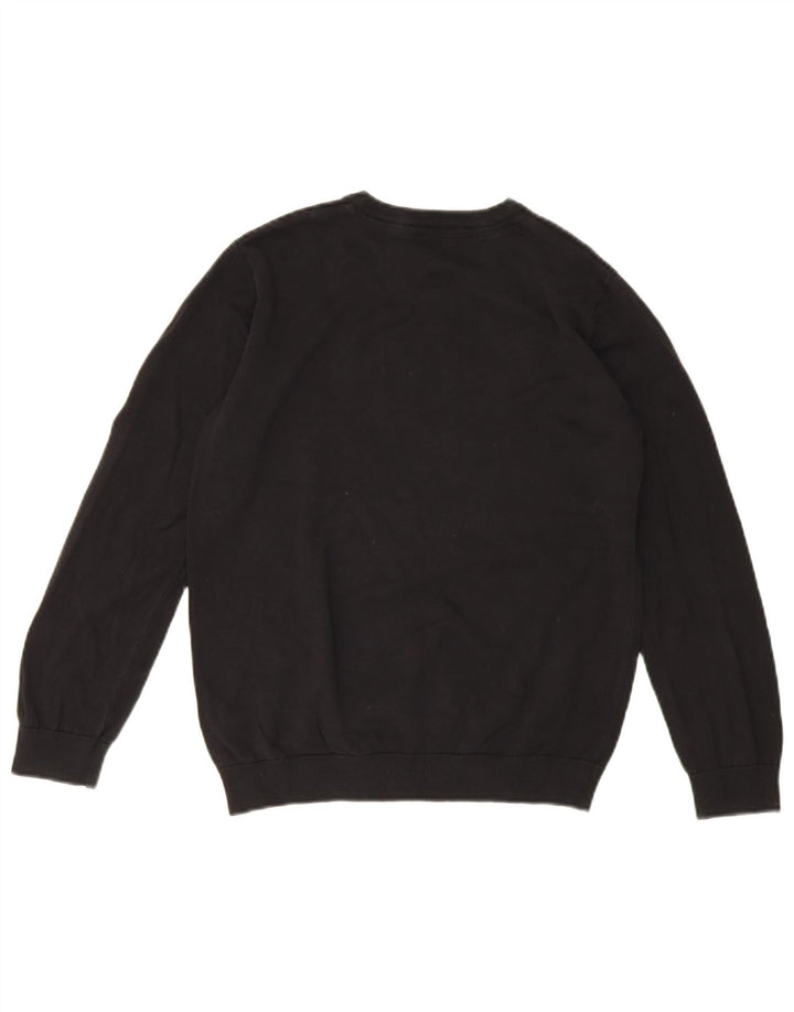 Marks & Spencer Boys V-hals sweater 13-14 år sort bomuld