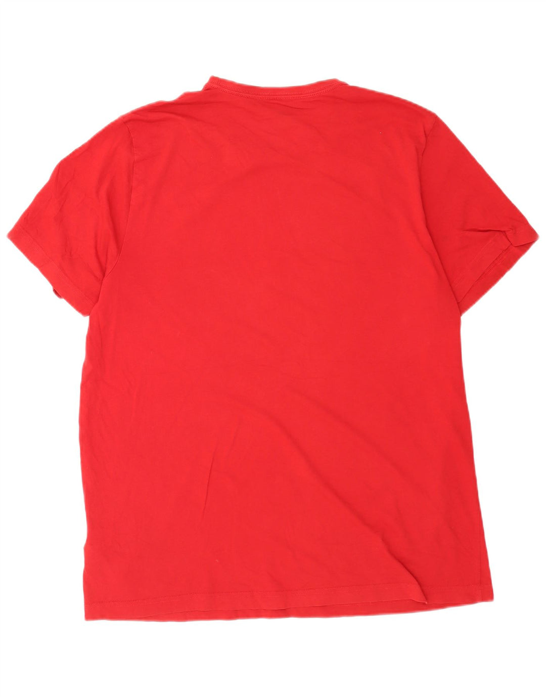 Puma Herre T-Shirt Top 2XL Rød Bomuld