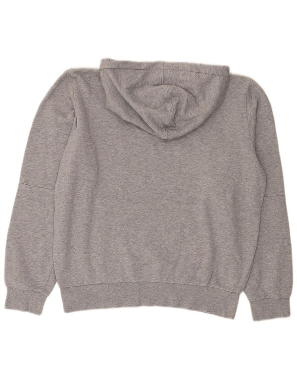 Lacoste Herre grafisk hættetrøjetrøje Størrelse 4 Medium Grey Colourblock