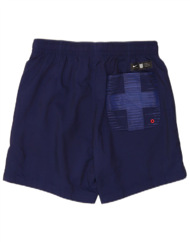Nike Herre grafiske svømmeshorts Små marineblå polyester