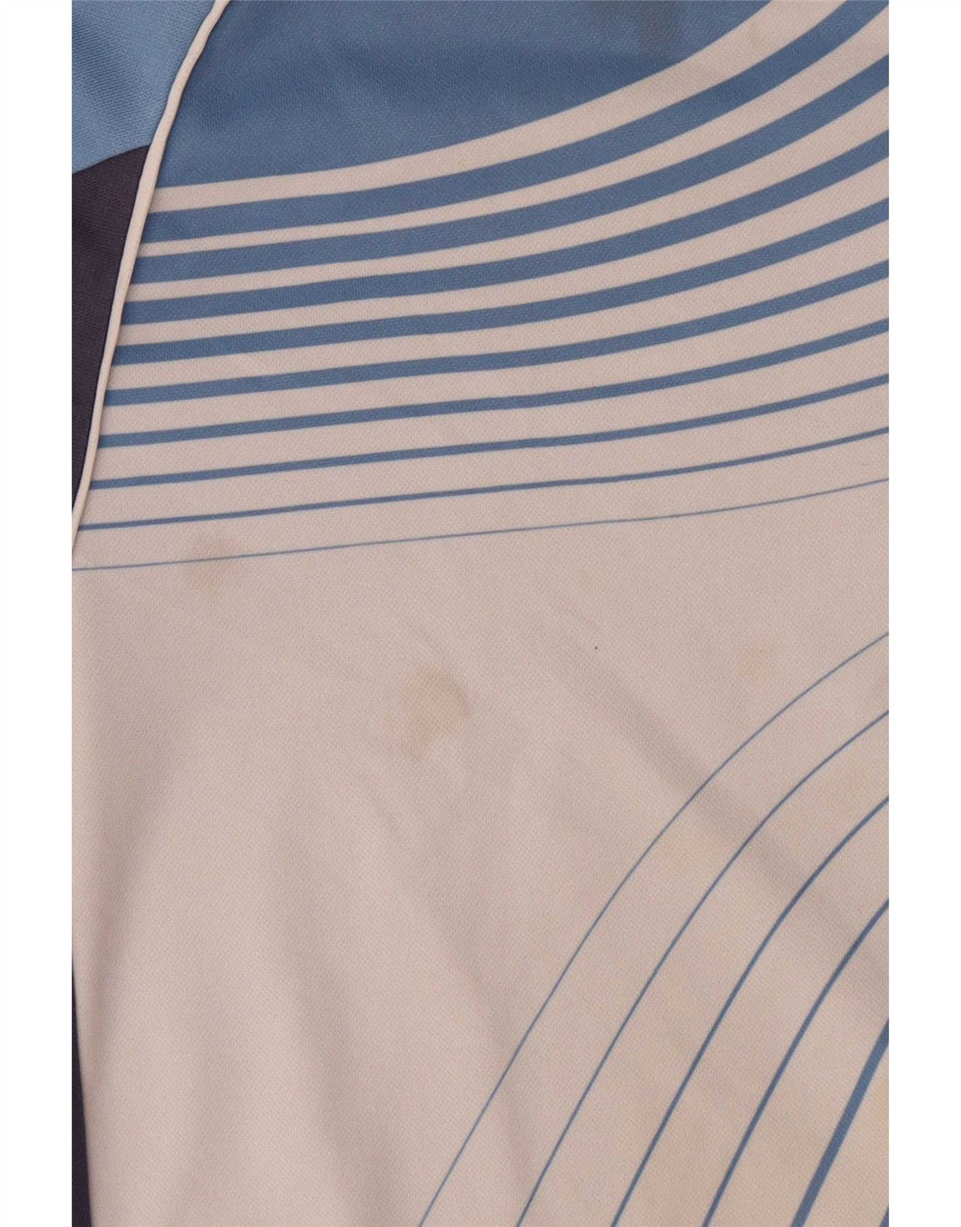Lotto Poloshirt med lynlås til mænd XL Blå Colourblock Polyester