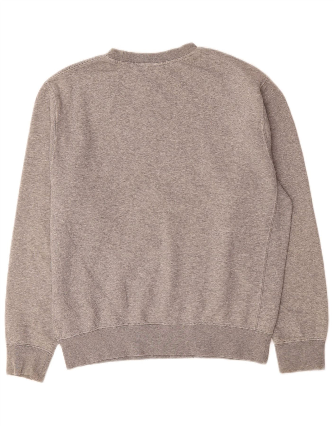 Nike Herre Grafisk Loose Fit Sweatshirt Jumper Lille grå Flecked Bomuld