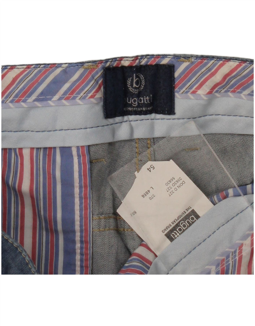 Bugatti Dame Straight Jeans IT 54 2XL W38 L28 Navy Blue