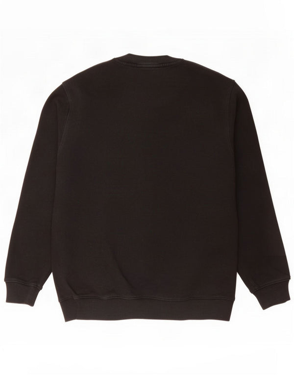 Massimo Dutti Herre Grafisk Sweatshirt Jumper Small Sort