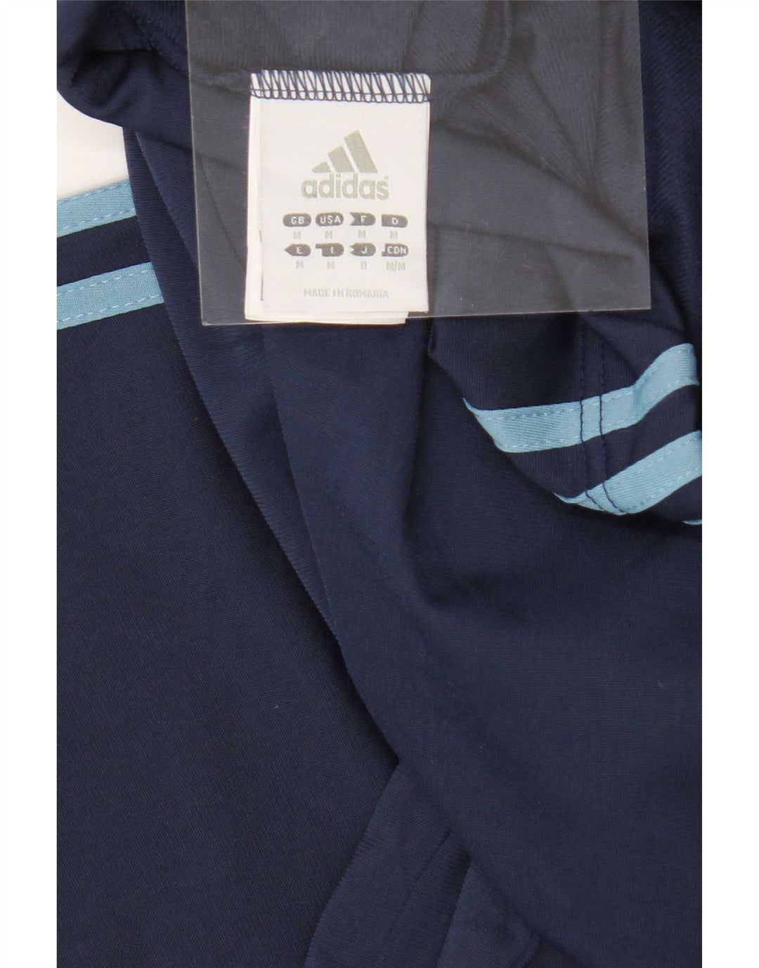Adidas træningsdragt bukser til kvinder UK 14 Medium Navy Blue Polyester