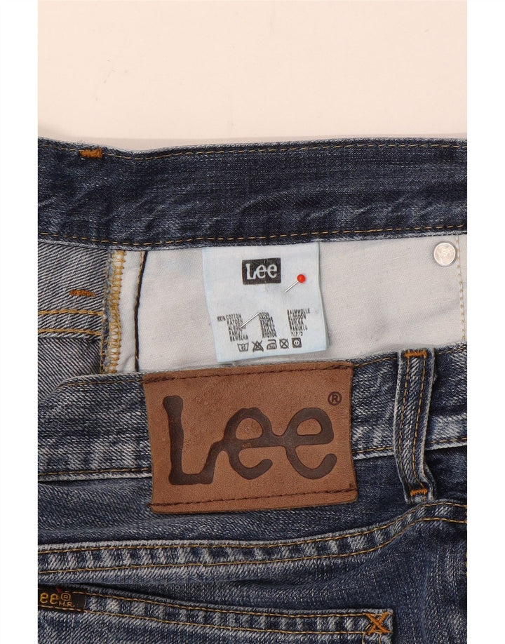 Lee Herre Denver Bootcut Jeans W33 L32 Marineblå Bomuld