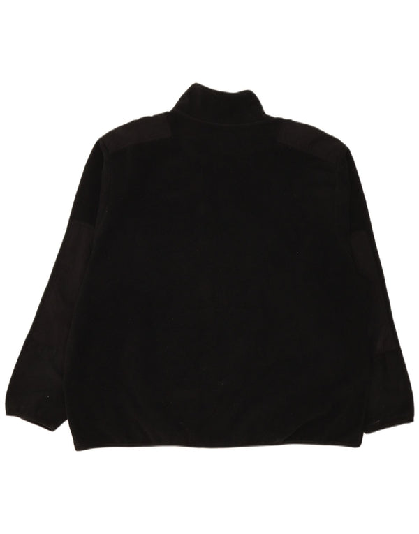 Nike Fleece Jumper med lynlås til mænd 2XL Sort