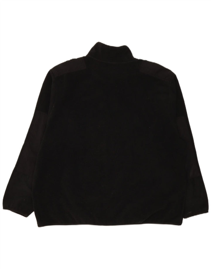 Nike Fleece Jumper med lynlås til mænd 2XL Sort