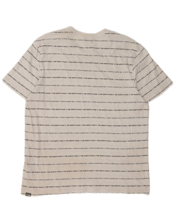 The North Face Herre Grafisk T-Shirt Top XL Hvid Bomuld