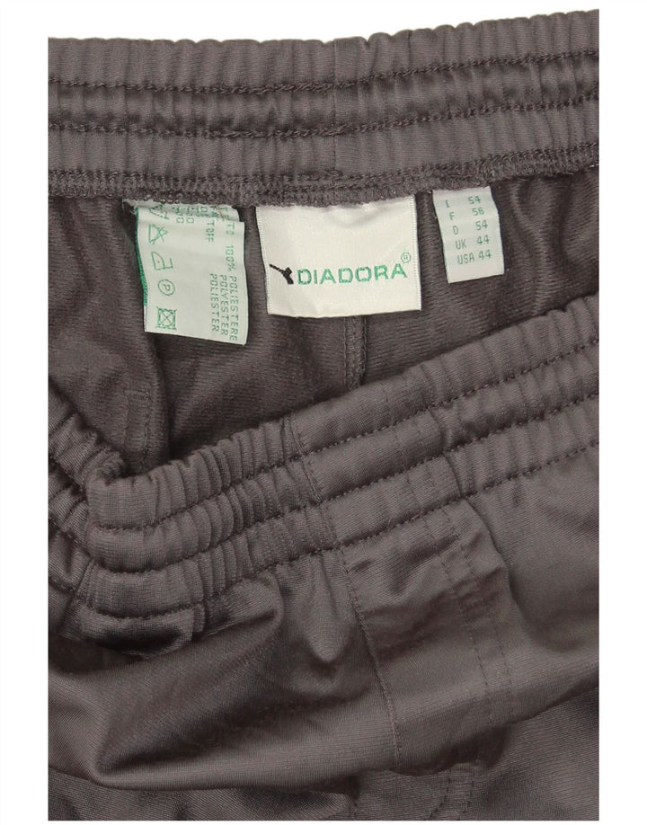 DIADORA Mens Tracksuit Trousers UK 44 XL Grey Polyester