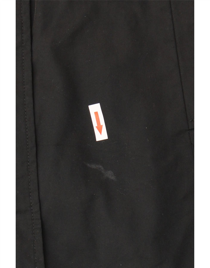 Nautica Dame Duffel Coat UK 14 Medium Sort Bomuld