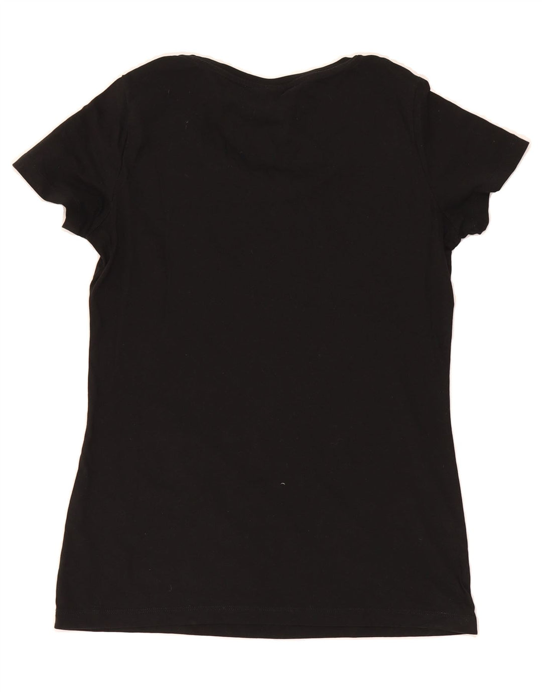 CHAMPION Womens Graphic T-Shirt Top UK 12 Medium Black Vintage Champion and Second-Hand Champion from Messina Hembry 